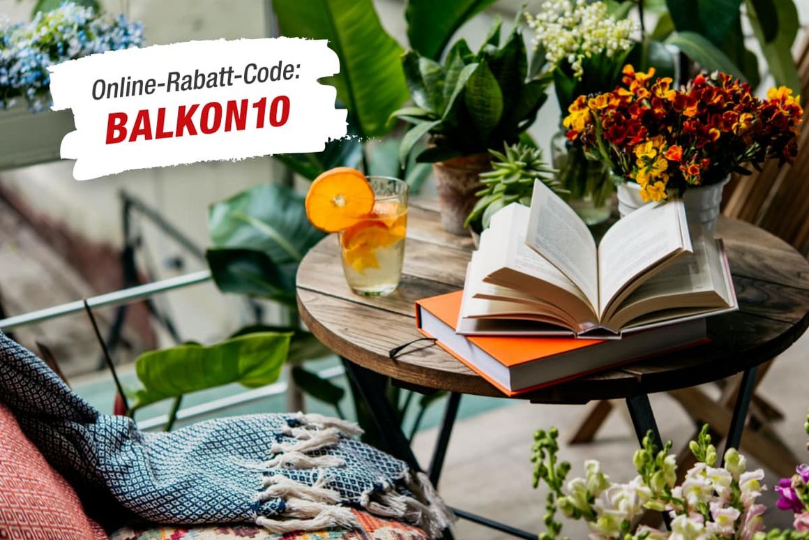 Balkon-Rabattaktion